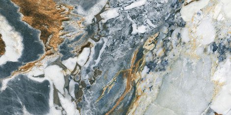 Керамогранит Greta Blue Rect Super Polished 60x120 фото 1
