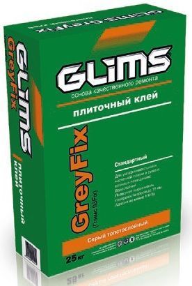 Клей GreyFix плиточный оптимальный 25 кг