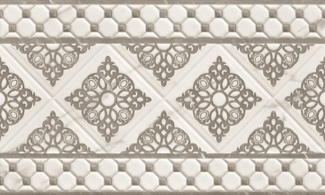 Декор Elegance grey decor 01 30x50