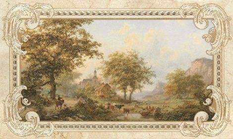 Декор Rotterdam Beige Decor 03 30x50