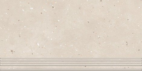 Ступень Granella Бежевый матовый антискользящий 30x60