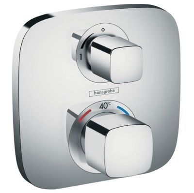 Hansgrohe Ecostat E смеситель для душа встраиваемый, термостатический, внешняя часть, с переключателем 15707000 фото 1