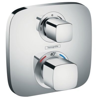 Hansgrohe Ecostat E смеситель для душа встраиваемый, термостатический, внешняя часть, с переключателем 15708000 фото 1