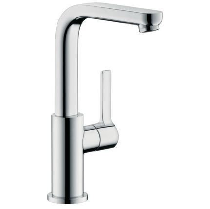 Hansgrohe Metris S Смеситель для раковины, однорычажный, с донным клапаном 31159000 фото 1