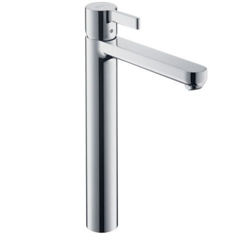 Hansgrohe Metris S Смеситель для раковины высокий, однорычажный, с донным клапаном 31022000 фото 1