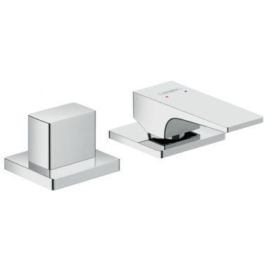 Hansgrohe Metropol смеситель на борт ванны на 2 отверстия, без излива, с рычажной рукояткой 32548000 фото 1
