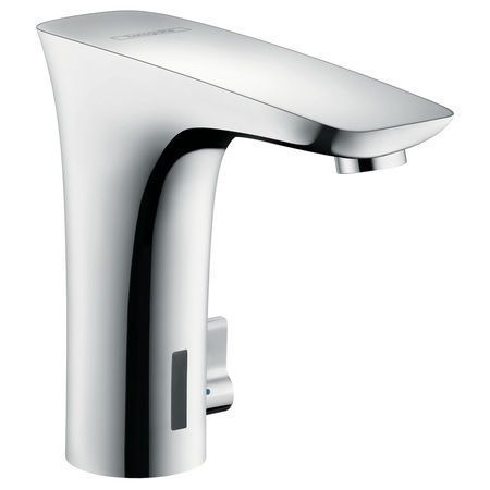 Hansgrohe PuraVida Смеситель для раковины, бесконтактный (сенсорный), с регулировкой температуры, питание от сети 15172000 фото 1