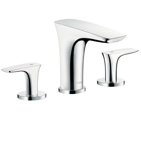 Hansgrohe PuraVida Смеситель для раковины на 3 отверстия 15073000 фото 1