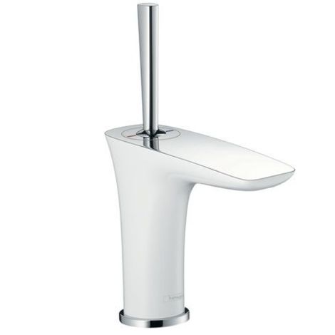 Hansgrohe PuraVida Смеситель для раковины, однорычажный/Белый 15075400 фото 1