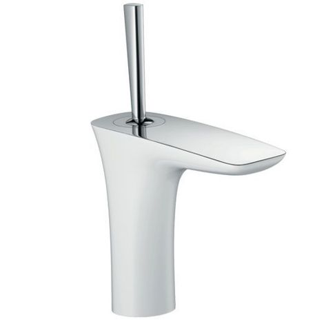 Hansgrohe PuraVida Смеситель для раковины, однорычажный, с донным клапаном/Белый 15074400 фото 1