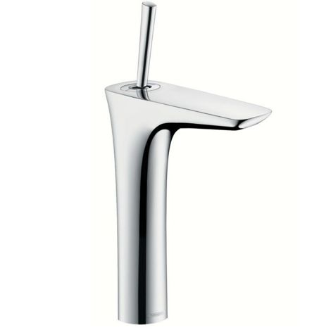 Hansgrohe PuraVida Смеситель для раковины высокий, однорычажный, с донным клапаном 15081000 фото 1