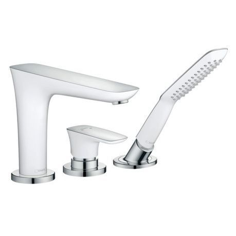 Hansgrohe PuraVida смеситель на борт ванны на 3 отверстия 15432000 фото 1