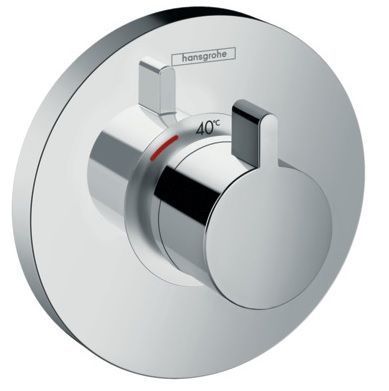 Hansgrohe ShowerSelect S Highflow смеситель для душа встраиваемый, термостатический, внешняя часть 15741000 фото 1