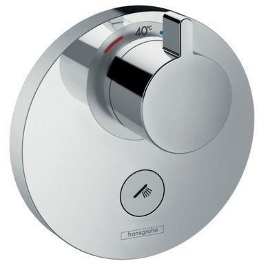 Hansgrohe ShowerSelect S Highflow смеситель для душа встраиваемый, термостатический, внешняя часть, с клапаном для ручного душа 15742000 фото 1