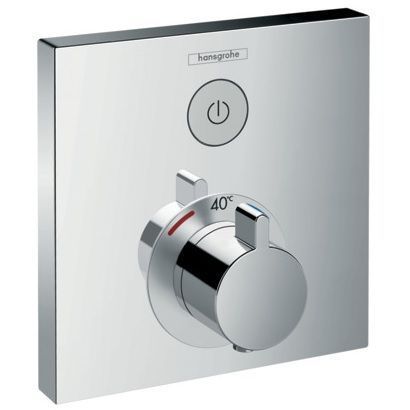 Hansgrohe ShowerSelect смеситель для душа встраиваемый на 1 потребитель, термостатический, внешняя часть 15762000 фото 1