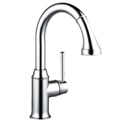 Hansgrohe Talis Classic 210 смеситель для кухни с выдвижным изливом 14864000 фото 1