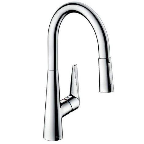 Hansgrohe Talis S 200 смеситель для кухни с выдвижным изливом 72813000 фото 1
