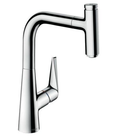 Hansgrohe Talis Select S 220 смеситель для кухни с выдвижным изливом 72822000 фото 1
