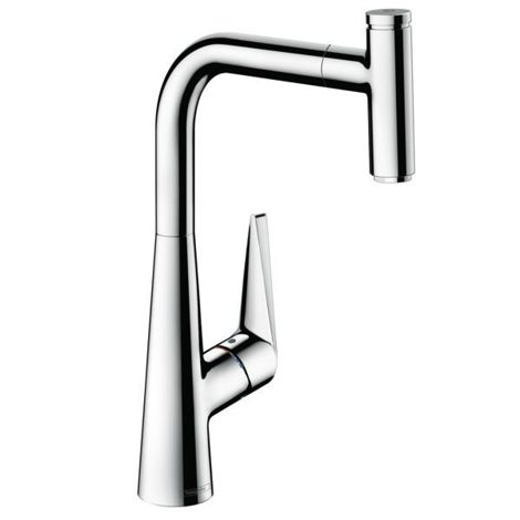 Hansgrohe Talis Select S 300 смеситель для кухни с выдвижным изливом 72821000 фото 1