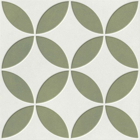 Керамогранит Mayari Green Petals 22,3x22,3
