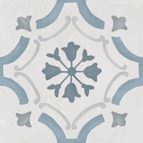 Керамогранит Sirocco Blue Ornate 22,3x22,3
