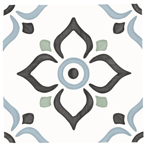 Керамогранит Tanger Blue Garden 12,3x12,3