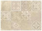 Декор Icone Bleu Decore Beige 20x20