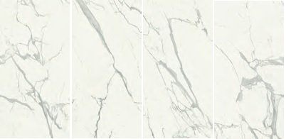 Керамогранит Marble Experience Statuario Lux Nat Vena Continua 6 mm 160x320