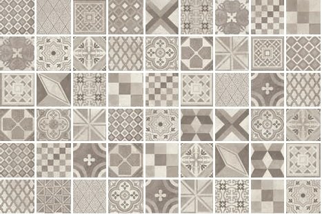 Декор Square Pattern Mix C Decoro 20x20