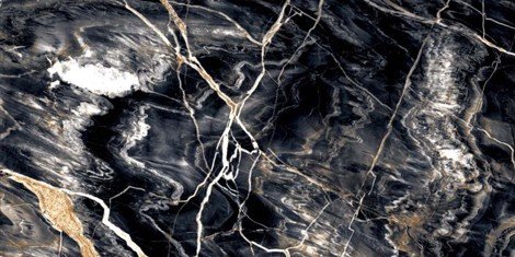 Керамогранит Terrazini Nero High Glossy 60x120 фото 1