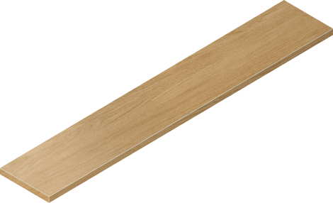 Ступень Аура Классик Голд угловая левая 33x160