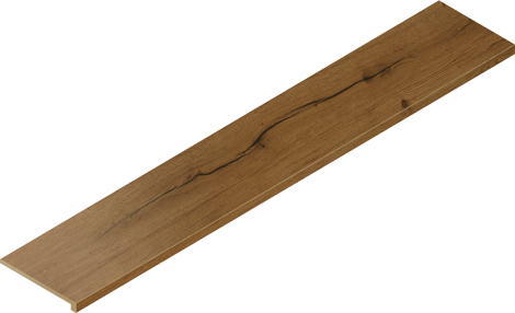 Ступень Аура Премиум Оак угловая правая 33x160