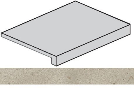 Ступень Avantgarde Dust фронтальная 33x120