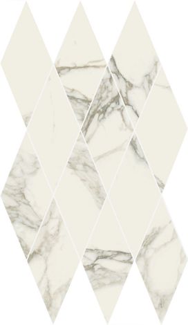 Мозаика Charme Deluxe Floor Project Arabescato White Mosaico Diamond Lux