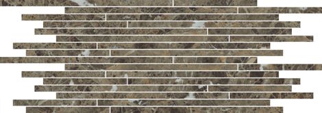 Мозаика Charme Deluxe Floor Project Emperador Dark Strip Lux