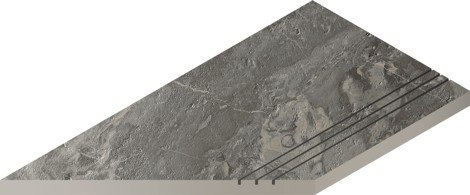 Угол Charme Deluxe X2 Grigio Orobico Бортик грип левый 30x60