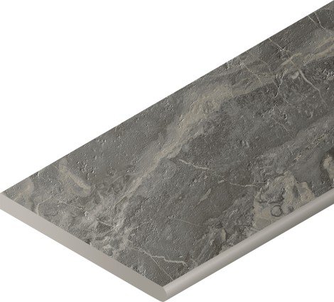 Угол Charme Deluxe X2 Grigio Orobico Бортик закругленный правый 30x60