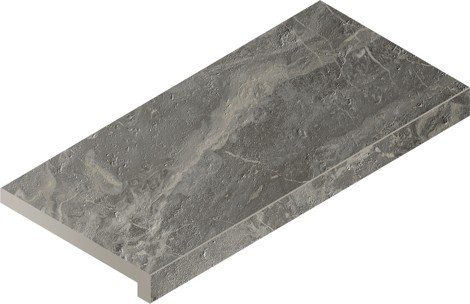 Ступень Charme Deluxe X2 Grigio Orobico угловая правая 33x60