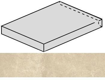Ступень Charme Extra Floor Project Arcadia угловая левая 33x120