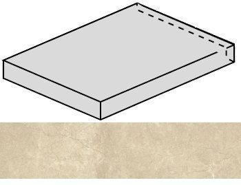 Ступень Charme Extra Floor Project Arcadia угловая левая 33x60