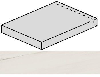 Ступень Charme Extra Floor Project Lasa угловая левая 33x120