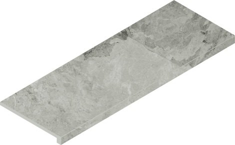 Ступень Charme Extra Floor Project Silver угловая правая 33x80