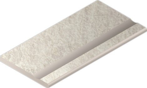 Керамогранит Climb X2 Бортик с выемкой закругленный Ice 30x60