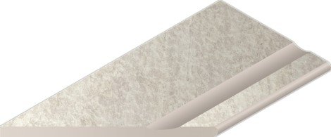 Угол Climb X2 Бортик с выемкой закругленный Ice Левый 30x60