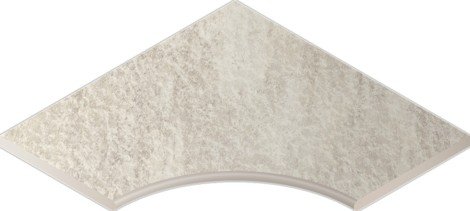 Угол Climb X2 Бортик Угловой закругленный 30 Ice 60x60