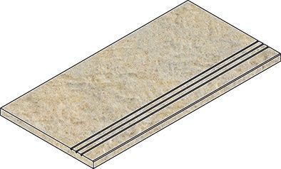 Керамогранит Дистрикт X2 Бортик Грип Сэнд 30x60
