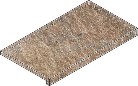 Ступень Дистрикт X2 Фронтальная Эмеральд 33x60