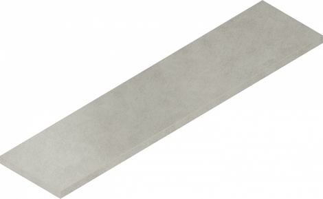 Ступень Forum Вэйв Сильвер угловая левая 33x120