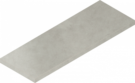 Ступень Forum Вэйв Сильвер угловая левая 33x80