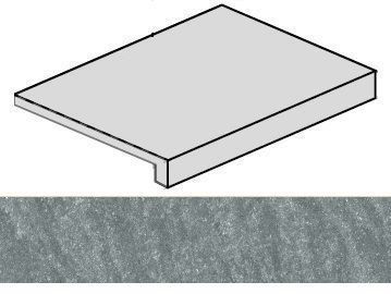 Ступень Genesis Jupiter Silver фронтальная 33x120